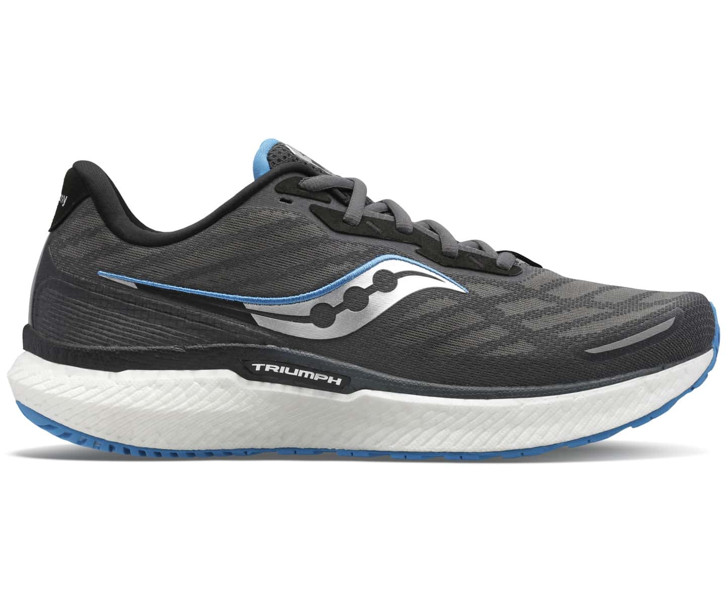 Saucony Men's Triumph 19 Running Shoe Shadow/topaz